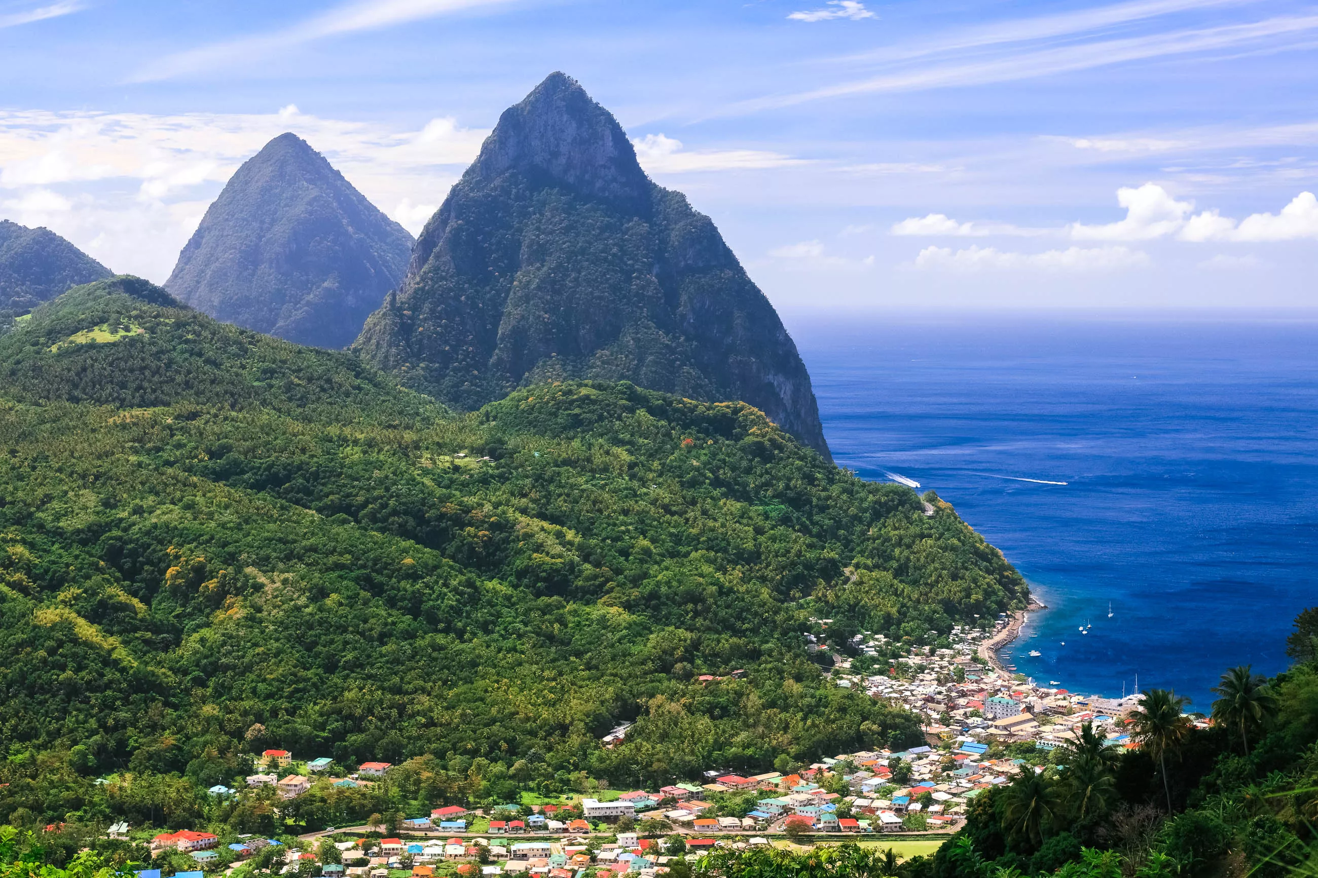 Pitons in Saint Lucia, Caribbean | Nature Reserves - Rated 0.9