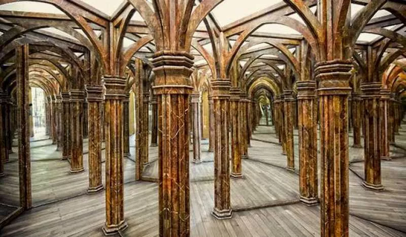 Mirror maze in Petrshinsky Park in Czech Republic, Europe | Labyrinths - Rated 3.6