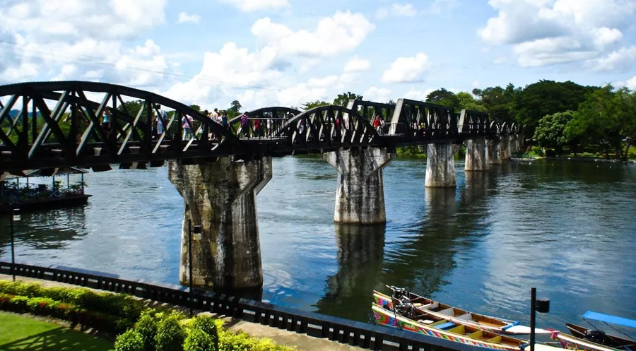 River Kwai Bridge in Thailand, Central Asia | Scenic Trains - Rated 9.5