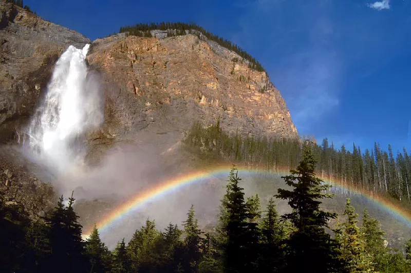 Takakkaw Falls in Canada, North America | Waterfalls - Rated 4