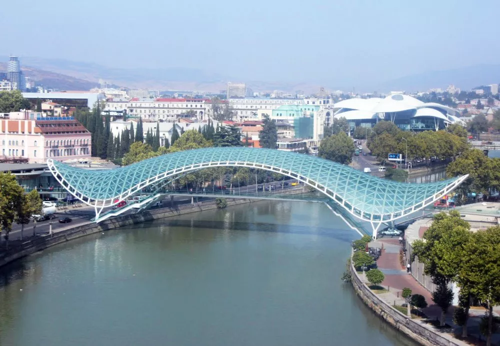 Bridge of Peace in Georgia, Europe | Architecture - Rated 4