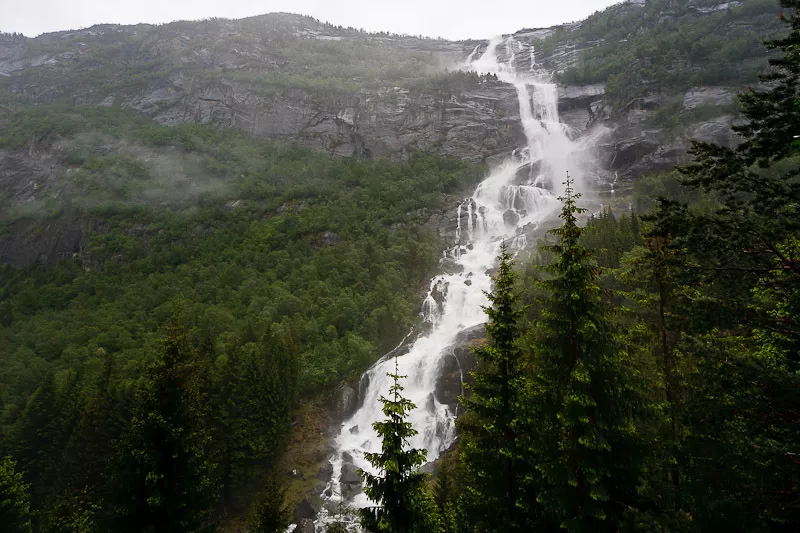 Tjornadalsfossen in Norway, Europe | Waterfalls - Rated 0.8