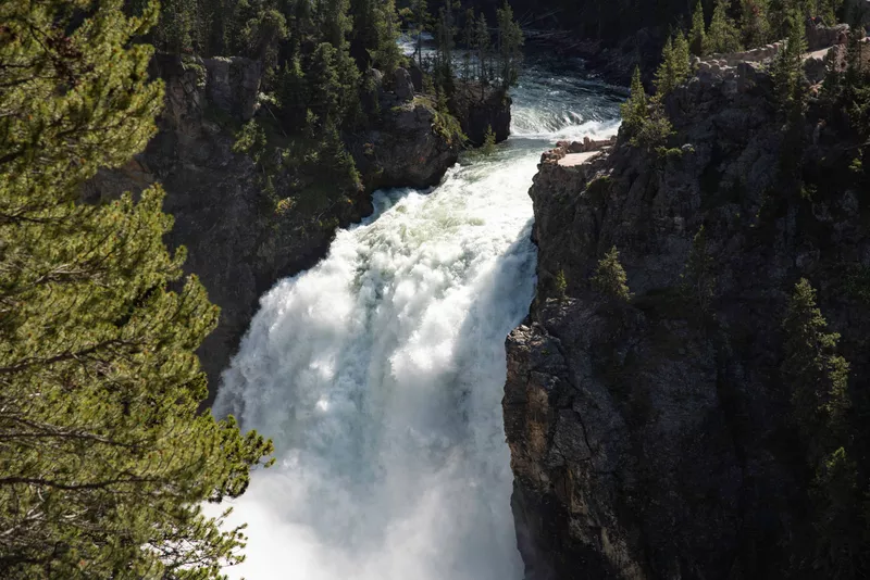 Upper Falls in USA, North America | Waterfalls - Rated 0.9