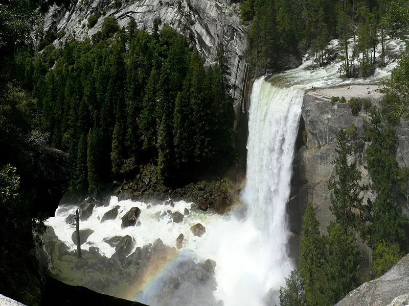 Vernal Falls in USA, North America | Waterfalls - Rated 4