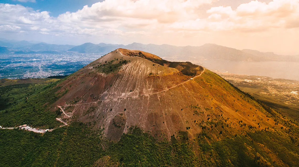Volcano Vesuvius in Italy, Europe | Volcanos,Trekking & Hiking - Rated 5.8