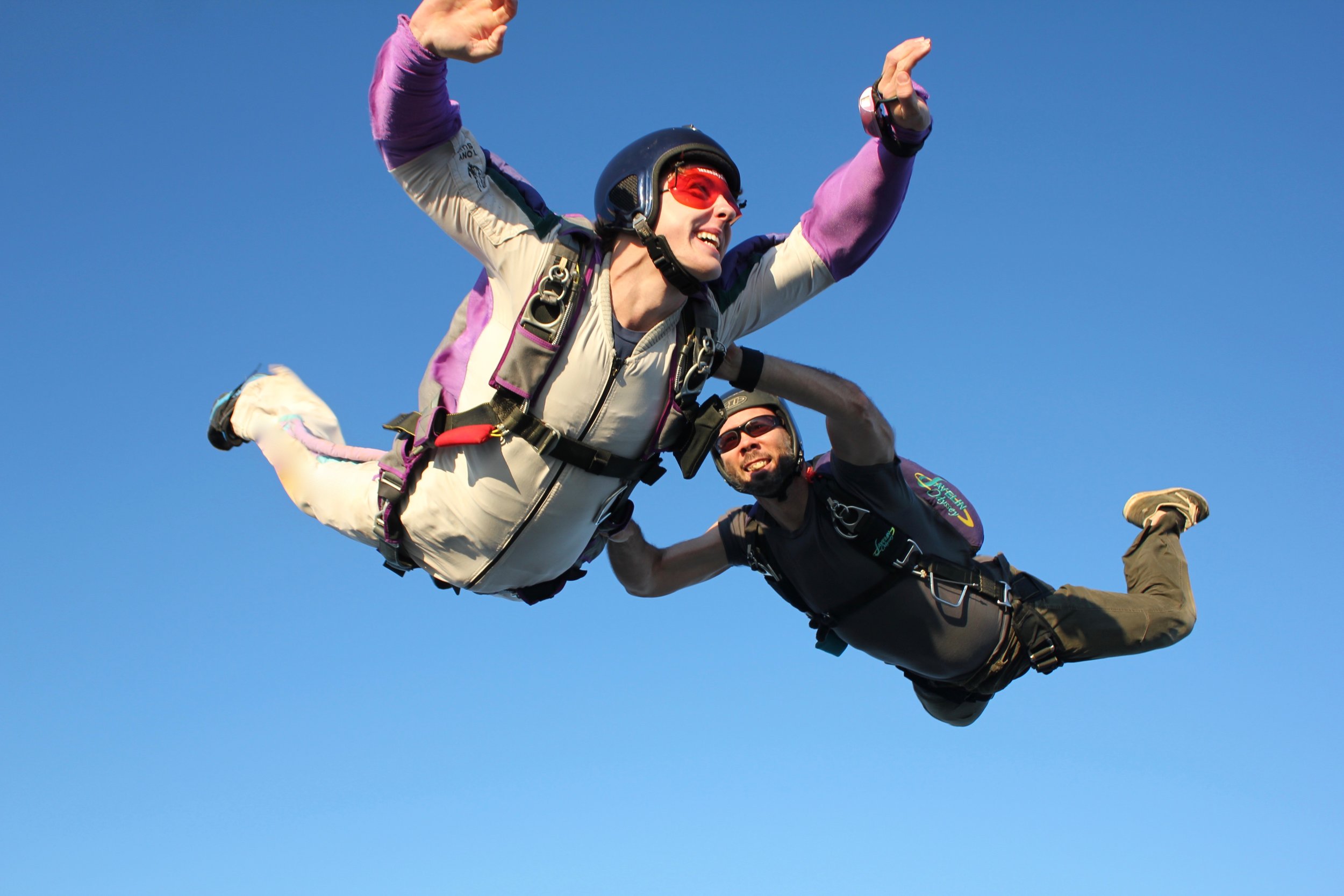 Granny Skydive Fail