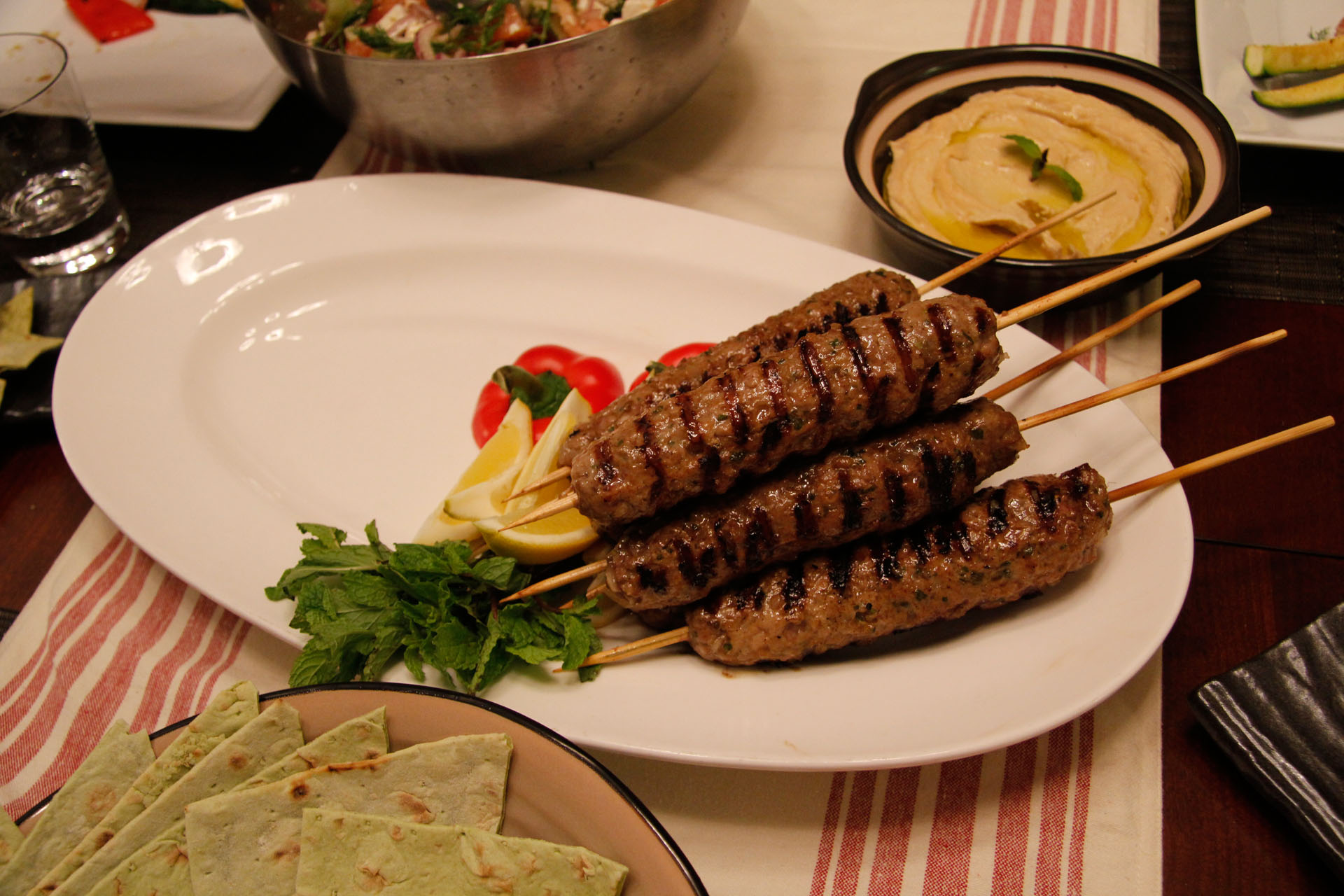 Азербайджанская кухня люля кебаб