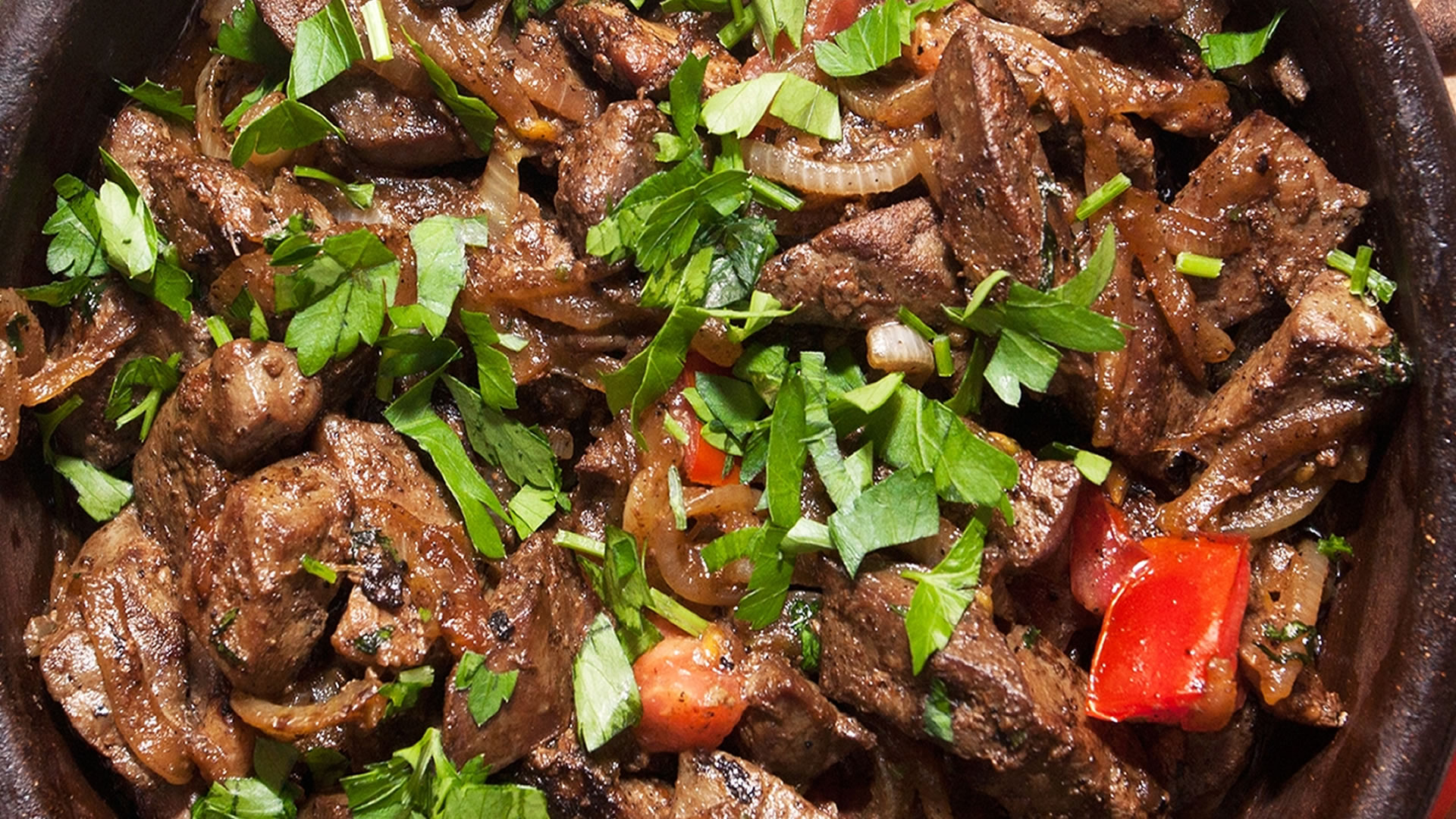 Армянское блюдо тжвжик