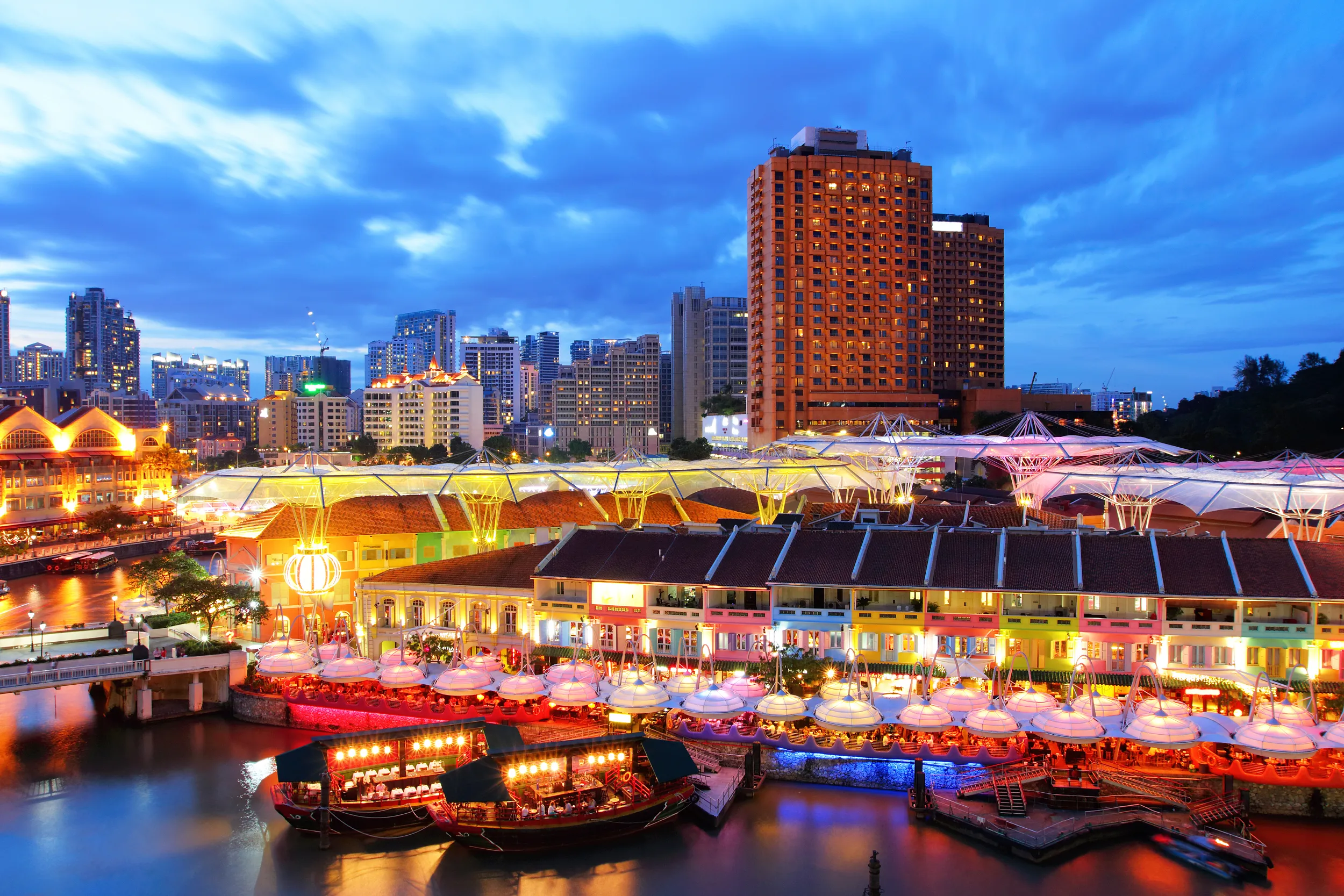 Clarke Quay in Singapore, central_asia | Sporting Equipment,Handbags,Shoes,Clothes,Home Decor,Natural Beauty Products,Cosmetics,Sportswear - Country Helper
