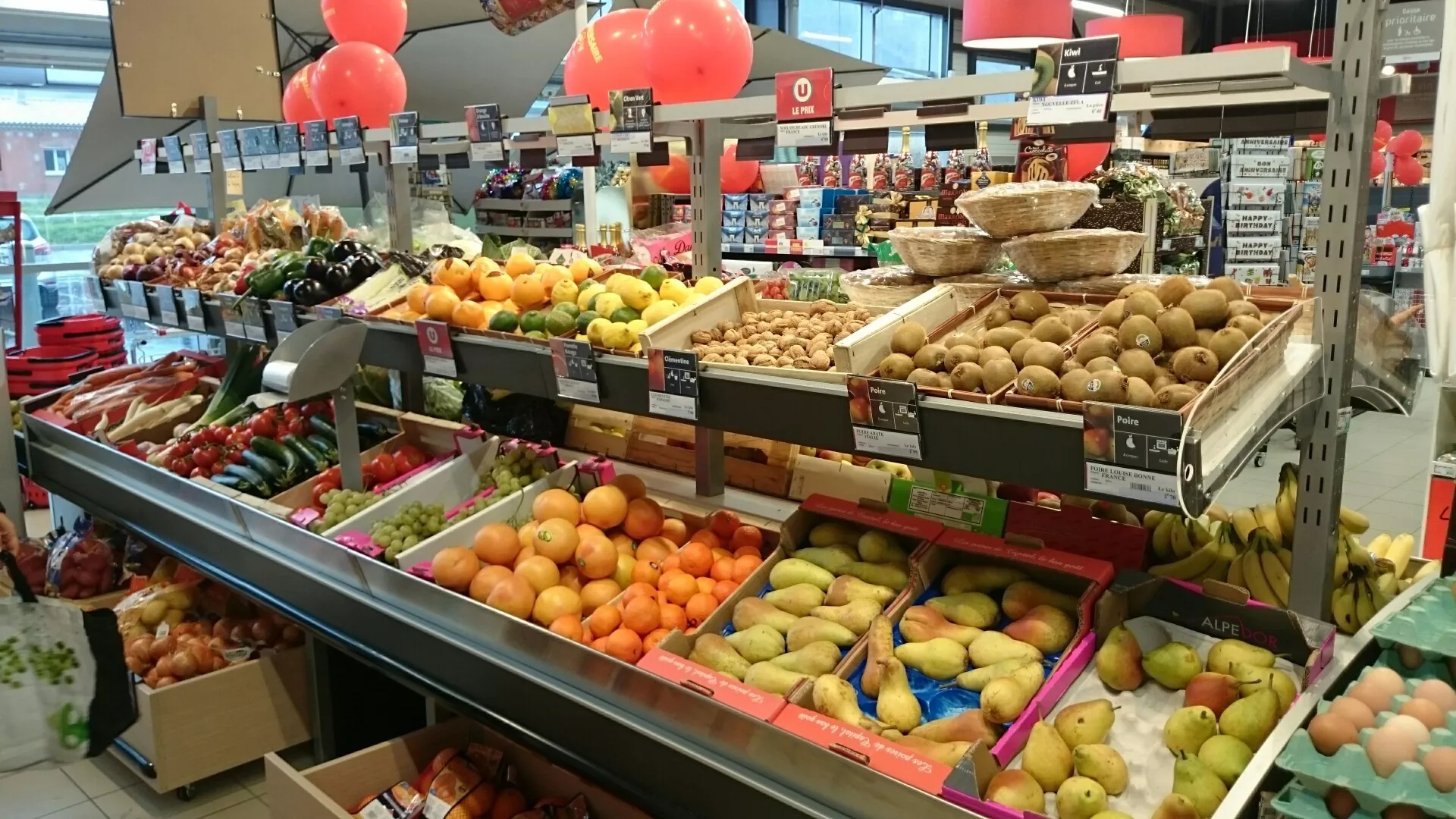 U Tile Supermarket in France, europe | Dairy,Seafood,Coffee,Beer,Fruit & Vegetable,Meat - Country Helper