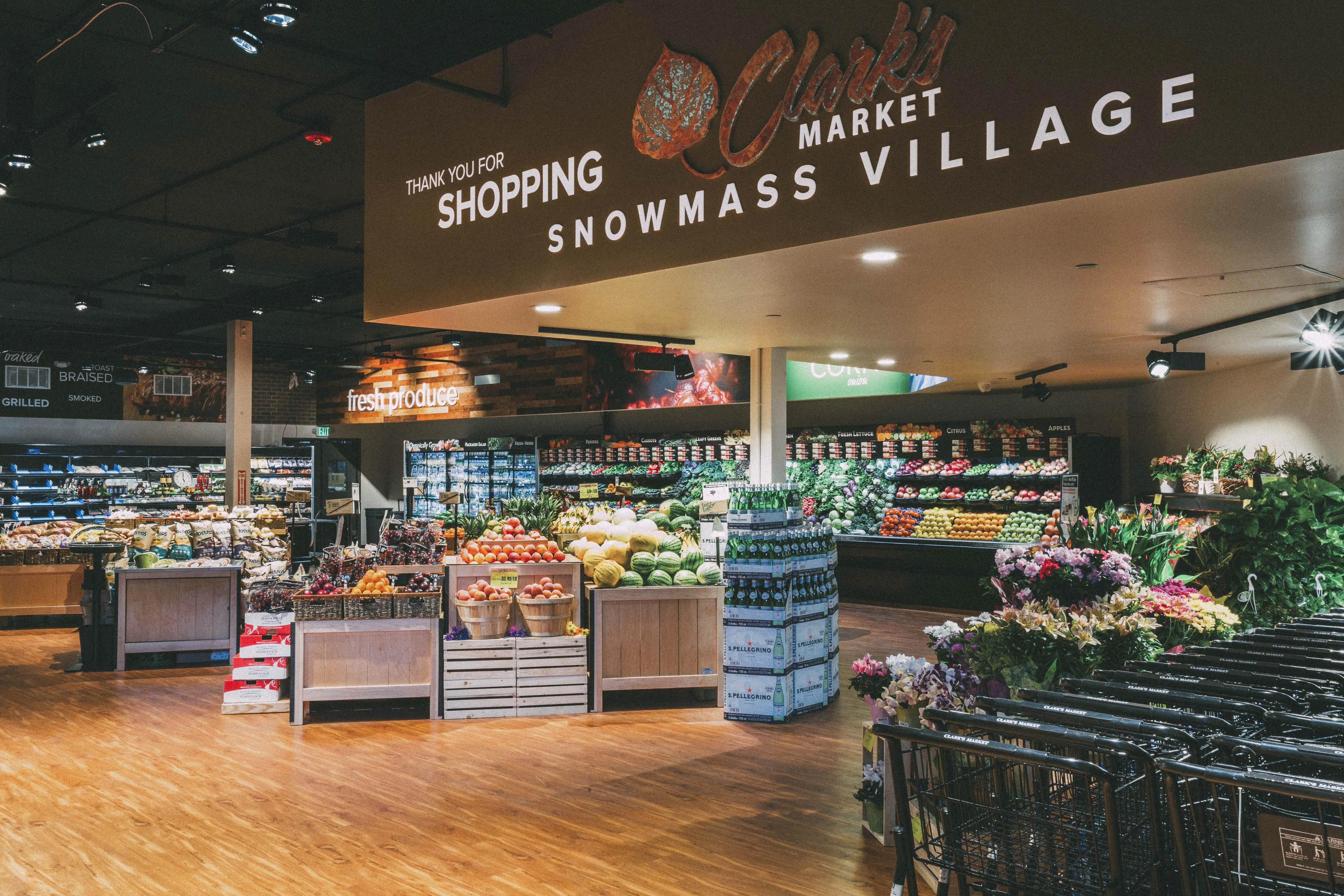 Clark's Market Snowmass Village in USA, north_america | Organic Food,Dairy,Seafood - Country Helper