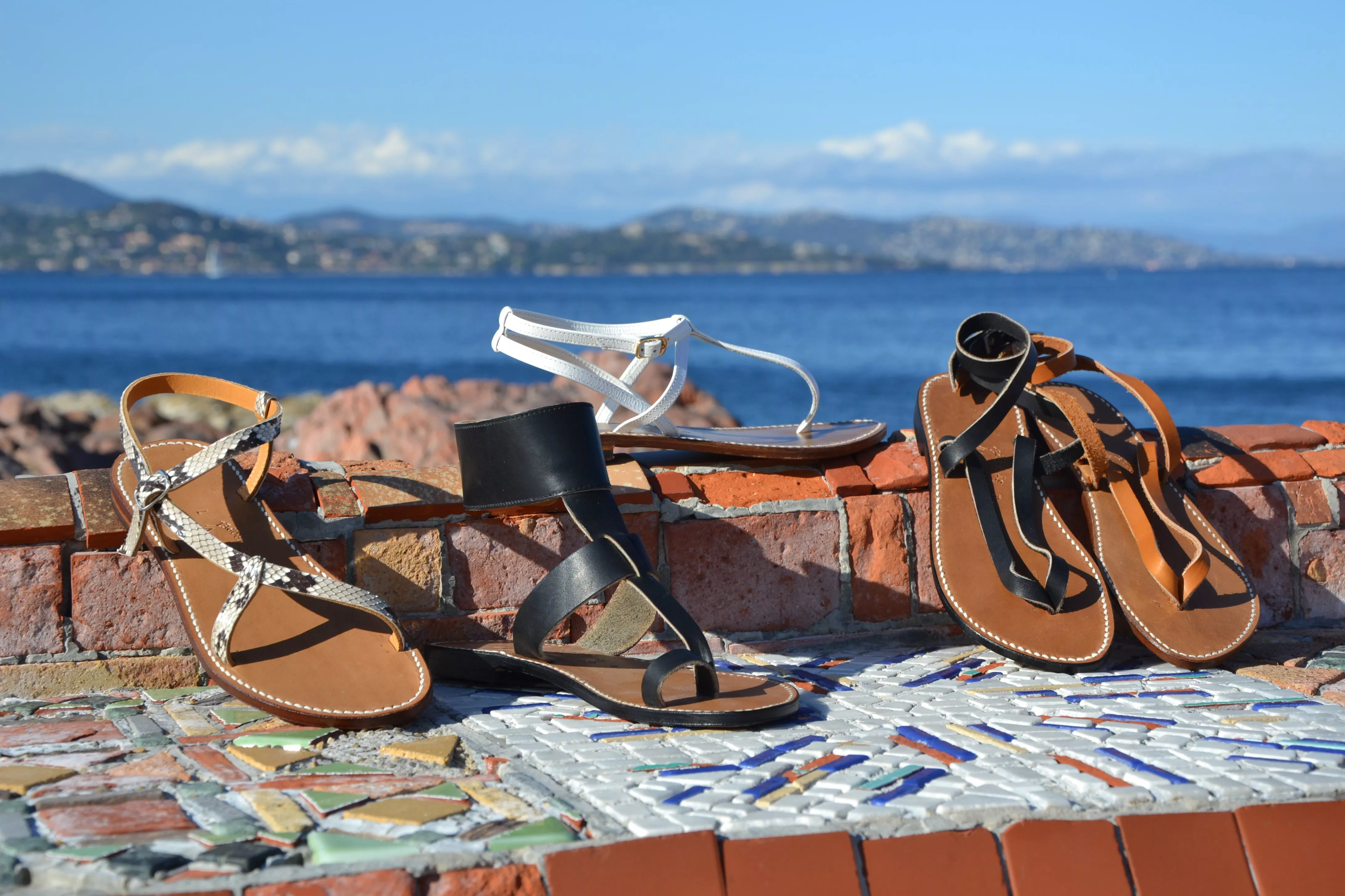 Tropezian Sandals Rondini in France, europe | Shoes - Country Helper