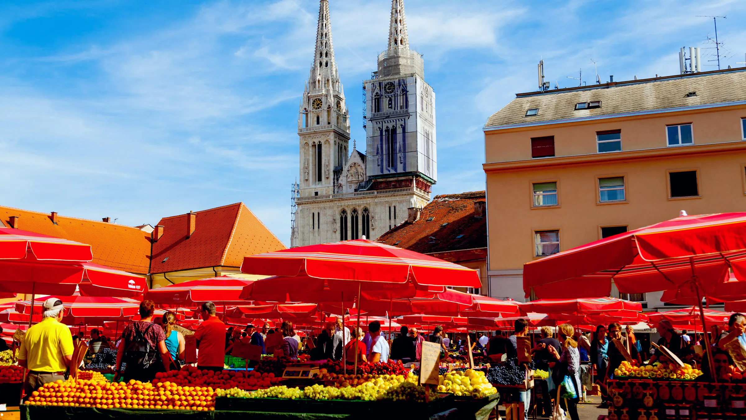 Dolac Market in Croatia, europe | Spices,Organic Food,Groceries,Fruit & Vegetable,Herbs - Country Helper