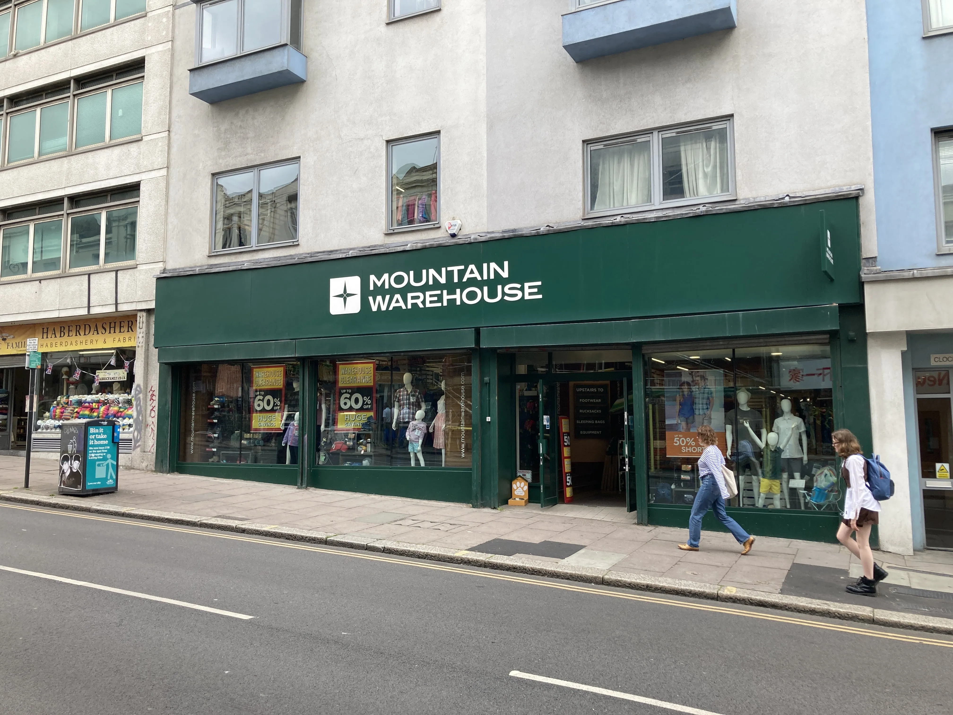 Mountain Warehouse Brighton in United Kingdom, europe | Sportswear - Country Helper