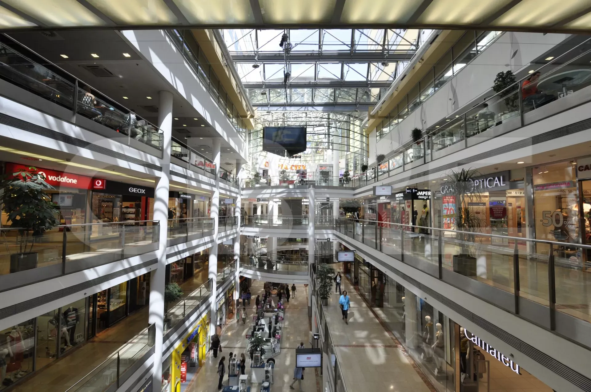 Shopping Center Atrium in Czech Republic, europe | Fragrance,Shoes,Accessories,Clothes,Cosmetics,Sportswear - Country Helper