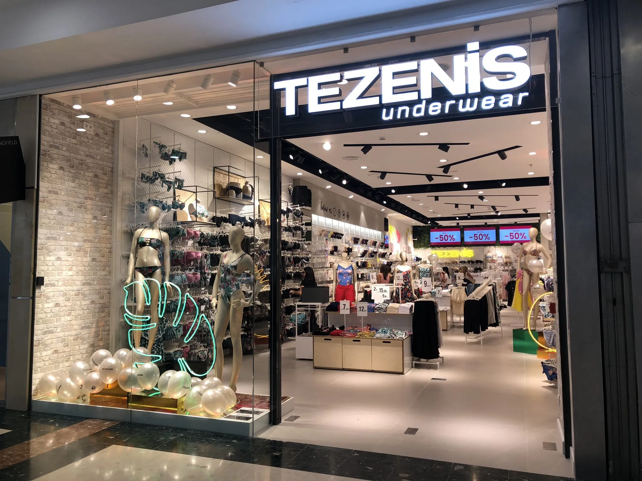 Tezenis in Spain, europe | Clothes - Country Helper
