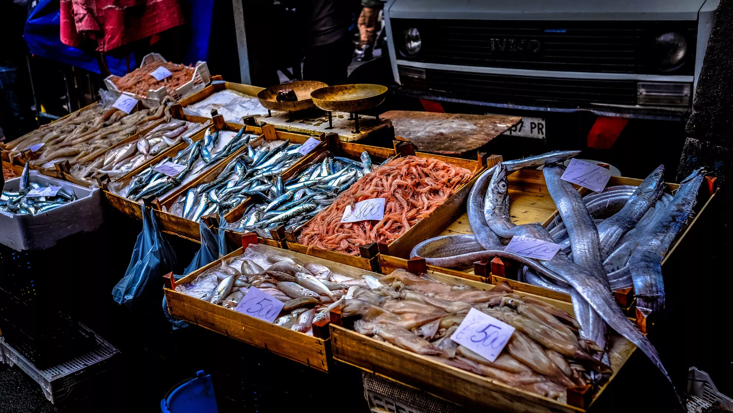 Uskudar Fishermen's Bazaar in Turkey, central_asia | Seafood - Country Helper