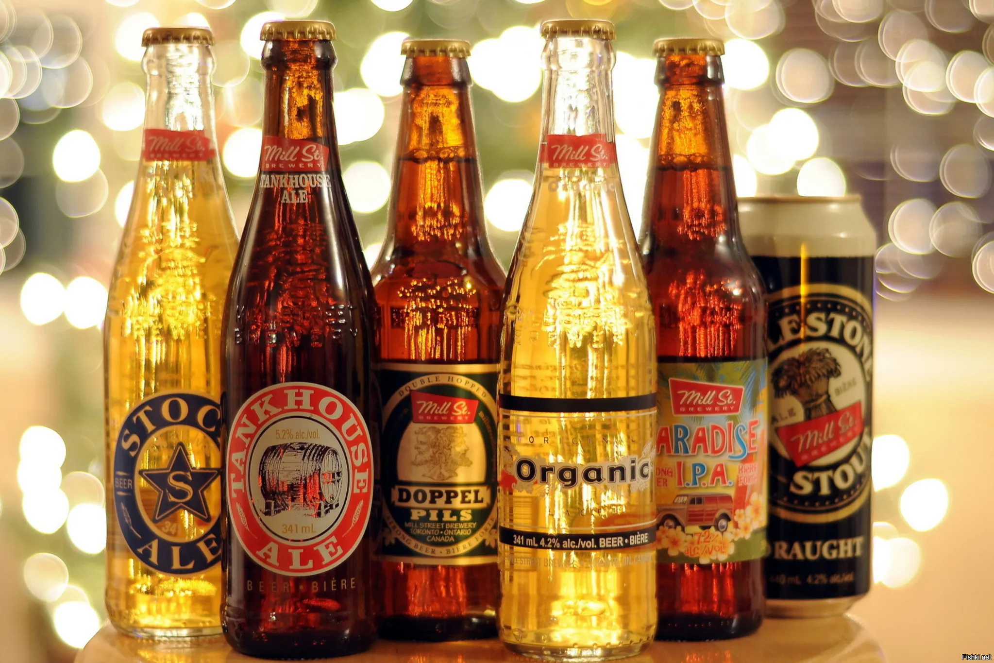 Beer Shopping - bottles with different types of beer