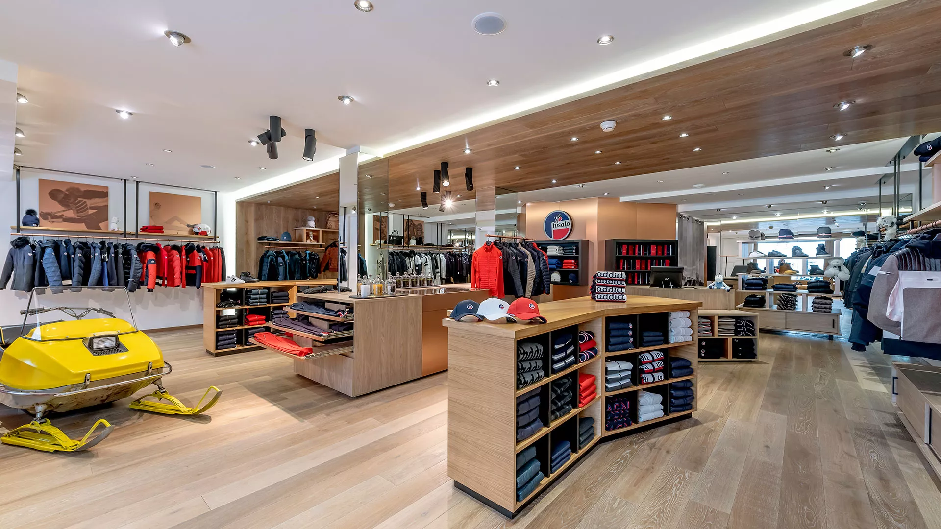 Boutique Fusalp Meribel in France, europe | Sportswear - Country Helper