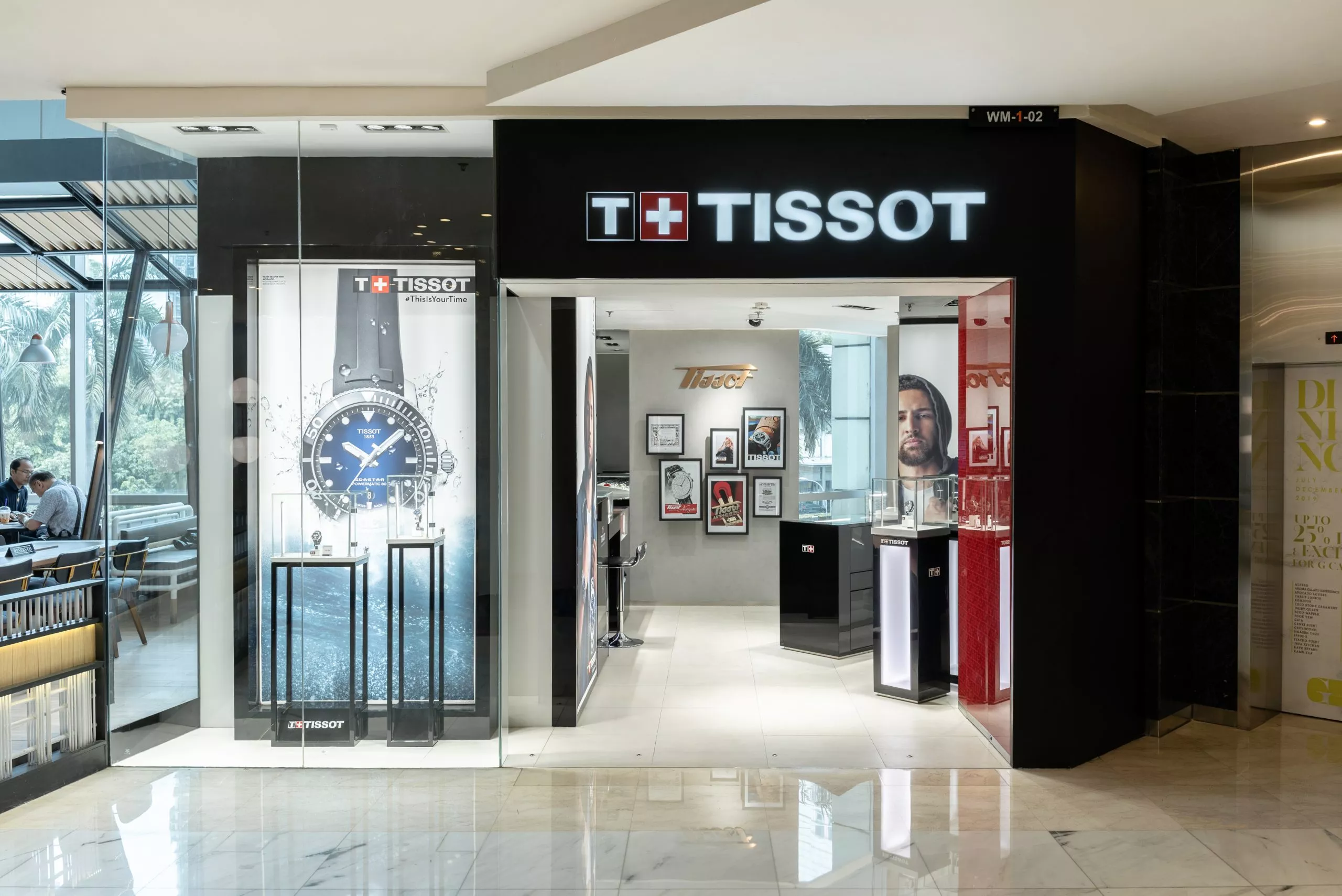 Boutique Tissot Rome in Italy, europe | Watches - Country Helper