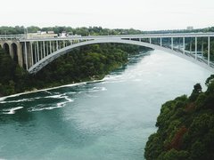 Lewiston-Queenston Bridge in USA, New York | Architecture - Rated 3.2