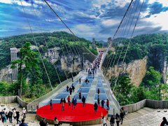 Cliff Hanging Glass Skywalk in China, Southeast China Region | Observation Decks - Rated 3.6