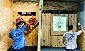 The Virginia Axe Company in USA, Virginia | Knife Throwing - Rated 5