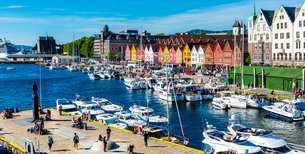 Bergen Harbor in Norway, Western Norway | Yachting - Rated 3.7