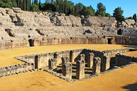 Amphitheater Italica in Spain, Andalusia | Excavations - Rated 3.7