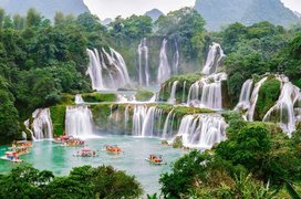 Ban Gioc Waterfall in Vietnam, Northeast | Waterfalls - Rated 3.8