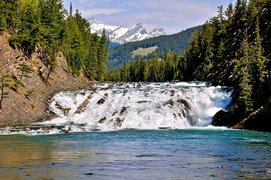 Bow Falls in Canada, Alberta | Waterfalls - Rated 0.8