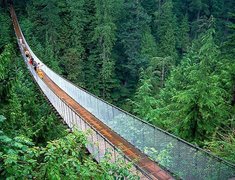 Capilano Suspension Bridge in Canada, British Columbia | Architecture - Rated 4