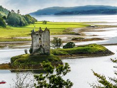 Castle Stalker in United Kingdom, Scotland | Castles - Rated 3.7