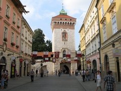 Florian's Gate in Krakow