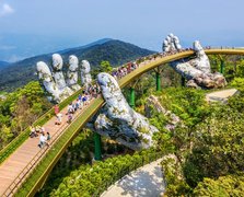 Golden Bridge in Vietnam, South Central Coast | Architecture - Rated 3.9