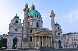 Karlskirche in Austria, Vienna | Architecture,Observation Decks - Rated 4