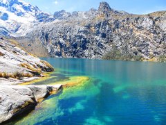 Laguna Churup in Peru, Ancash | Lakes - Rated 0.9