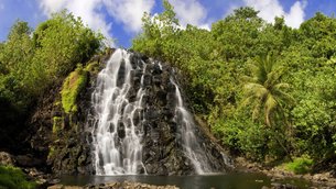 Lehn Paipohn Waterfall in Micronesia, Pohnpei State | Waterfalls,Parks - Rated 0.9