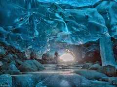 Mendenhall Glacier Ice Caves