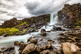 Oxararfoss Waterfall in Iceland, Southern Region | Waterfalls - Rated 4