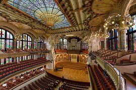 Palace of Catalan Music in Spain, Catalonia | Architecture - Rated 4.4