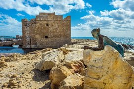 Paphos Fortress in Cyprus, Paphos District | Excavations - Rated 3.3