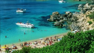 Paradise Bay Beach in Malta, Northern region | Beaches - Rated 4