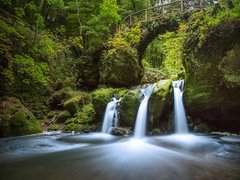 Scheissendempel Waterfall in Luxembourg, Echternach Canton | Waterfalls - Rated 3.6