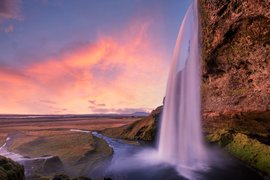 Seljalandsfoss Waterfall in Iceland, Southern Region | Waterfalls - Rated 4