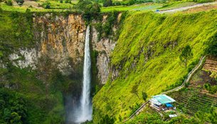 Sipiso-Piso Waterfall in Indonesia, North Sumatra | Waterfalls,Trekking & Hiking - Rated 3.7