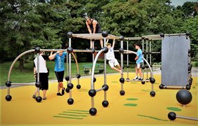 Sports playground in Bulgaria, Plovdiv | Parkour - Rated 1.1