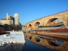 Stone Arch Bridge in USA, Minnesota | Architecture - Rated 3.9