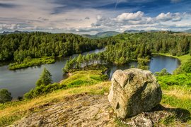 Tarn Hows in United Kingdom, North West England | Lakes,Sledding - Rated 4