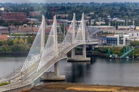 Tilikum Bridge in USA, Oregon | Architecture - Rated 3.8